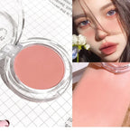 Monochrome Blush Palette Rose Orange Soft Mist Girl Blusher Powder Natural Face Makeup Matte Peach Rouge Contour Shadow Palette