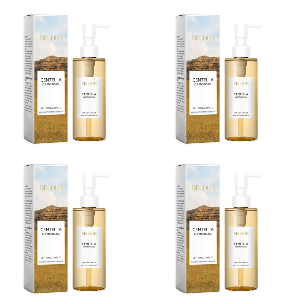 Centella Cleansing Oil Gentle Facial Makeup Remover Vitamin E Moisturizing Face Refresher Cleaning Oil Cleaning Nose Pores