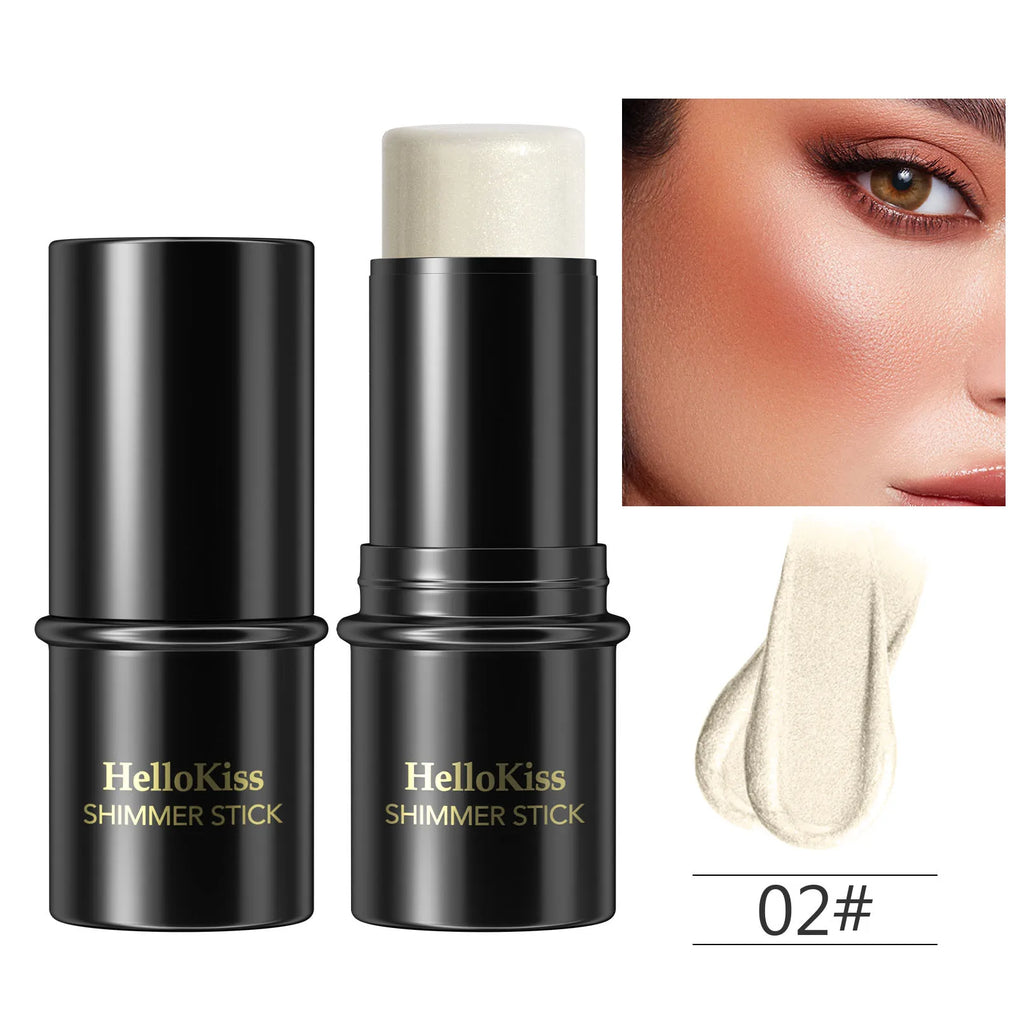 Highlighting&Bronzer Stick Face Brightening Blusher Rouge Concealer Pen Long Lasting Corrector Nose Shadow Contouring Cosmetics