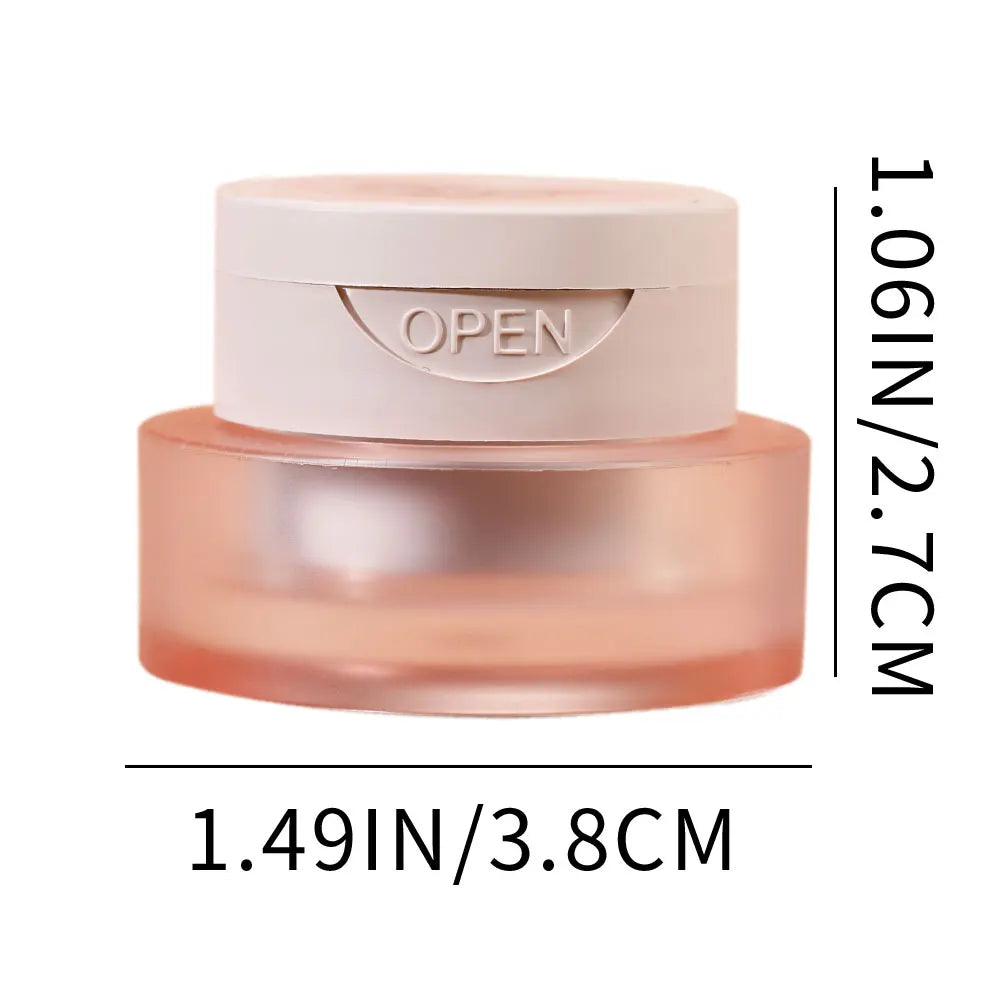 Kaniu 1pc Nail Polish Glue Pink Color Nail Art Air Cushion Patting Glue High Saturation Gypsum Painting Glue For DIY Home Salon