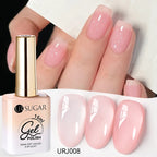 UR SUGAR 15ml Champagne Gold Sliver Reflective Glitter Gel Nail Polish Varnish Semi Permanent Soak Off UV Gel For Manicure Art