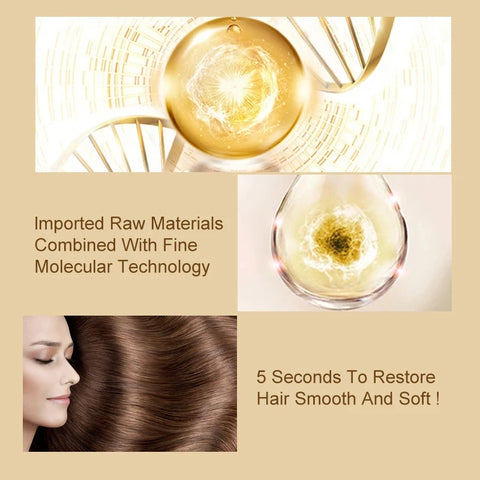 PURC 5 Seconds Magical Treatment Hair Mask Smoothing Repairs Damage Keratin Hair & Scalp Treatment Hair Care