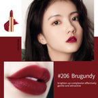 Matte Lipstick Set 3 Colours with Silver Chain Shining Bag Waterproof Non-Stick Long Lasting Red Lip Makeup 3.5gx3pcs