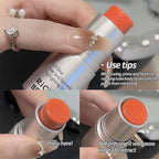 Rich Bear Highlighter Stick - Dewy Finish, Contour & Blush 3-in-1, Natural Glow with Fine Shimmer, Affordable Makeup Stick