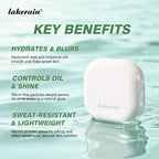 Lakerain Blurring Oil Control Powder Smooth Matte Finish Sweat Humidity Resistant Leak-Proof Design Blurring Hydrating Powder