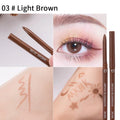 Waterproof Eyeliner Pen White Black Brown Long Lasting Quick-drying Pencil Not Blooming Liquid Eyeliner Gel Eyes Makeup Cosmetic
