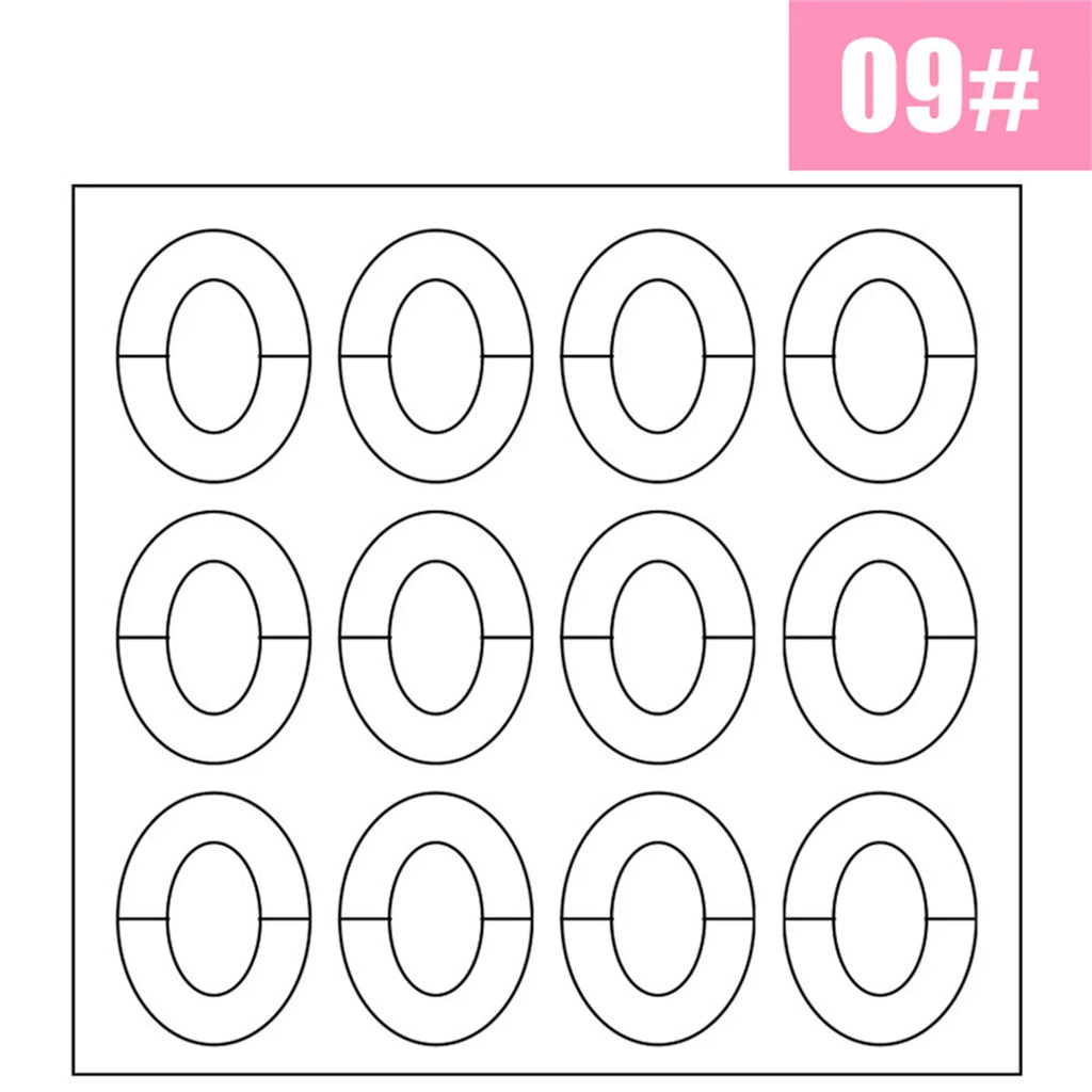 1PCS White French Manicure Strip Nails Sticker Stencil Guide French Nail Art Decals Form Fringe DIY Line Tips Decoration Tools