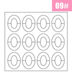 1PCS White French Manicure Strip Nails Sticker Stencil Guide French Nail Art Decals Form Fringe DIY Line Tips Decoration Tools