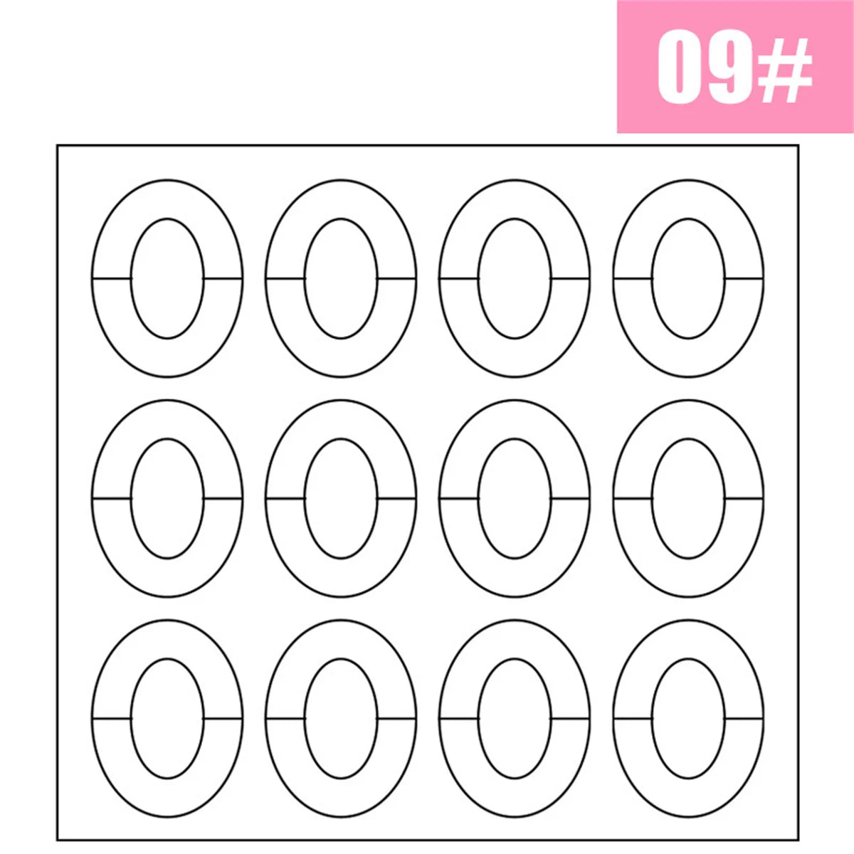 1PCS White French Manicure Strip Nails Sticker Stencil Guide French Nail Art Decals Form Fringe DIY Line Tips Decoration Tools