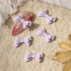 10Pcs Pink Gold Bear Nail Charms Japanese Cartoon Jewelry Nails Art Decoration 3D Rabbit Bear Manicure Accessories For Girl Lady