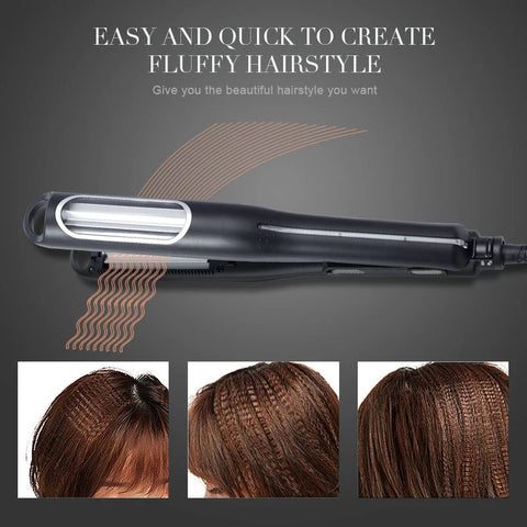 Professional Wave Hair Styler Automatic Rotating Ceramic Corrugated Curling Iron Volumizing Fluffy Waver Salon Styling Tools
