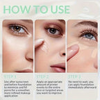 Waterproof Base Transparent Gel Makeup Primer - Full Coverage Matte Foundation With Color Retention, Natural Avocado And Rose Ex