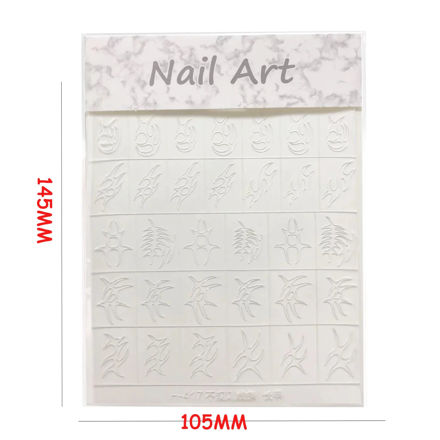 5 Sheets French Cheese Nail Stickers Decoration Self-Adhesive Hollow Lace Nail Art Decals Butterfly Star Shape DIY Nail Art Tool