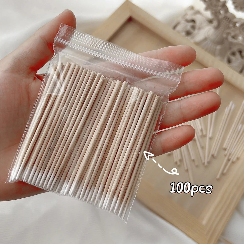 1000/500/200/180/100Pcs Profession 100% Cotton Pads For Nail Wipe Lint-Free Nail CottonGel Polish RemoverNail Art Cleaning Tools