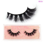 LEHUAMAO 3D Mink Lashes Makeup Eyelashes Natural Fluffy Long Fake Lashes Full Stripe Reusable False Eyelash Extension