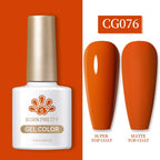 BORN PRETTY 10ml Gel Nail Polish Gel 130 Colors Semi Permanent Solid Nail Gel Varnish Soak Off UV Gel for Base Top Coat