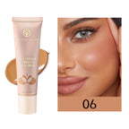 6-color optional concealer BB cream 30ml natural facial concealer primer liquid foundation