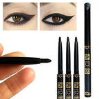 1/2/5/12pcs Waterproof & Sweat-Proof Black Eyeliner Pencil Eye Liner Gel Pen Long-Lasting Anti-smudging for Bold Eye Makeup