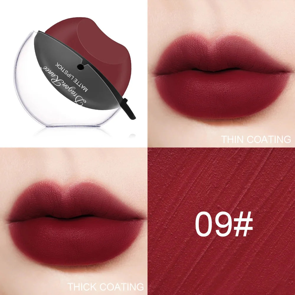 Dragon Ranee Matte Velvet Mist Lipstick Designed for Lazy People Lip Shape Lip Gloss Long Lasting Easy To Color Beauty Makeup