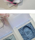 HERORANGE youth monochrome makeup eye shadow ins pearlescent fine flash natural delicate mashed potato eye shadow plate