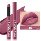 Highly Pigmented Long-Lasting Matte Lipstick Crayon - Available In Berry, Coral, Pink, And Red Shades