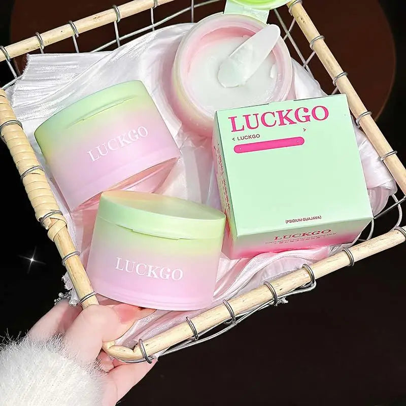 Mild non-irritating Makeup Remover LUCKGO Guava Plant Extract Deep Clean, Moisturizing, Strong Eye Makeup Removal power