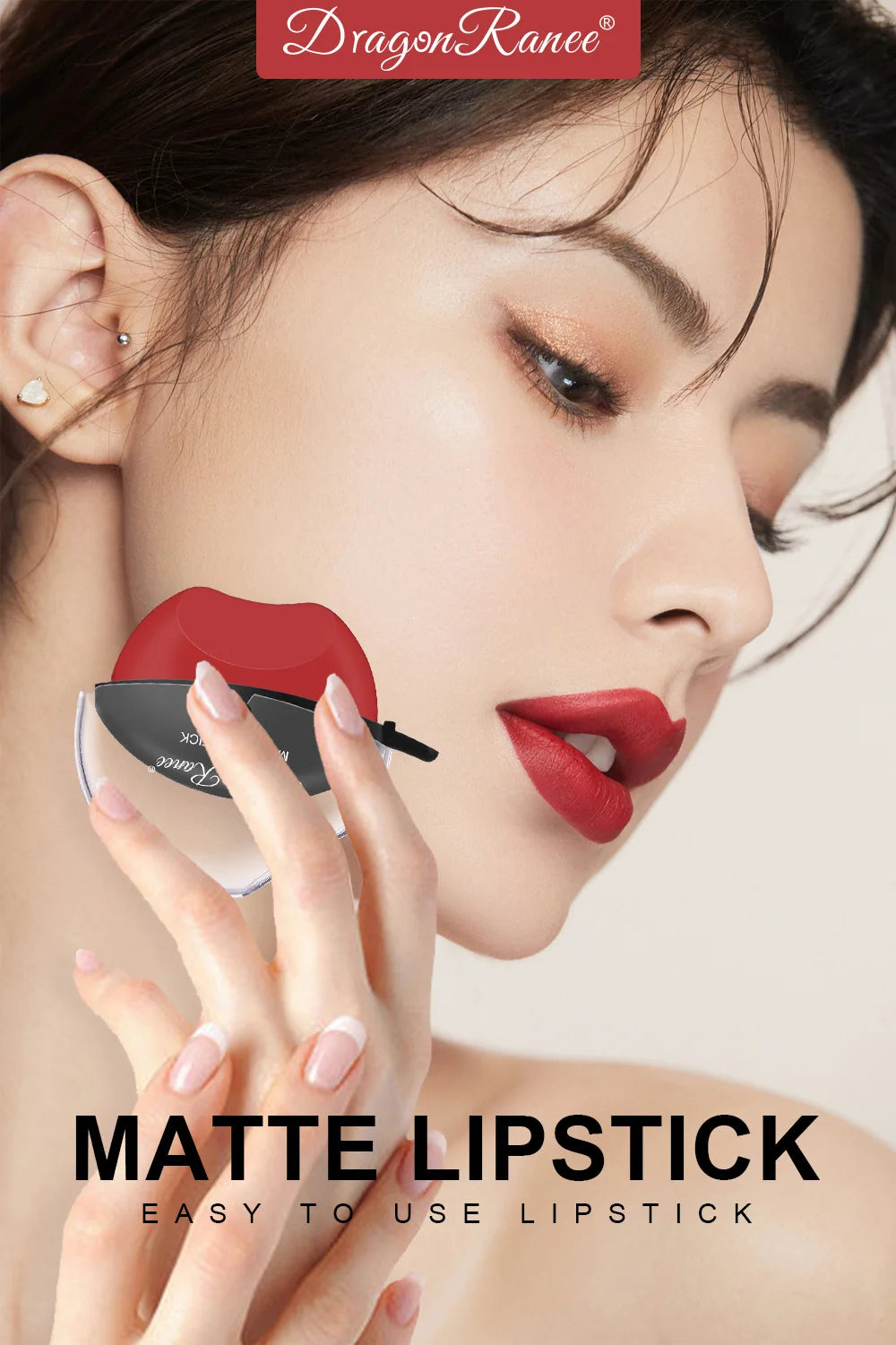 Dragon Ranee Matte Velvet Mist Lipstick Designed for Lazy People Lip Shape Lip Gloss Long Lasting Easy To Color Beauty Makeup