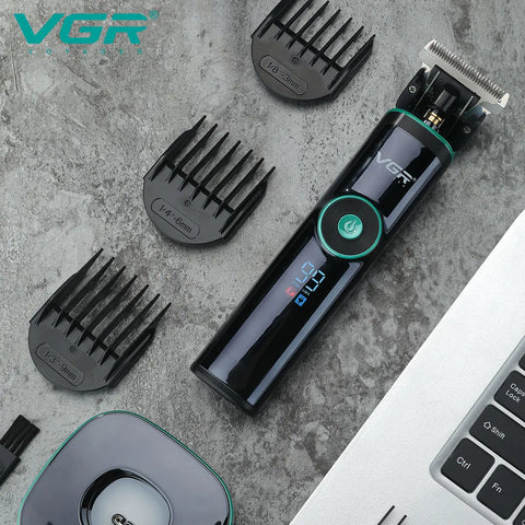 VGR Long Life Hair Trimmer Powerful Power Hair Trimmer Set for Men with Base series hair trimmer