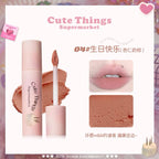 FLORTTE Meria Lipstick Cream Daily Lip Base Mud Glaze Floria Matte Concealer Cover Lip Color Natural
