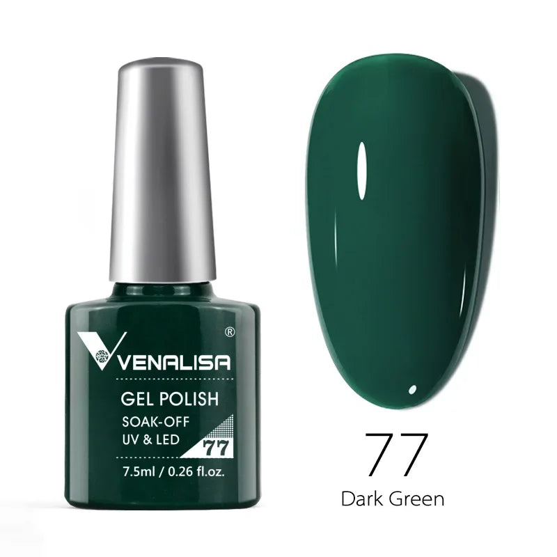 Venalisa VIP4 Nail Gel Polish HEMA/TPO FREE Full Coverage Beautiful Semi Permanent Soak Off UV LED Gel Nail Polish Gel Lacquer