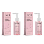 Collagen Makeup Remover Oil Jojoba Oil Makeup Remover Deep Cleansing Pore Dirt Gentle Daily Emulsifying Facial Cleanser Cosmetic