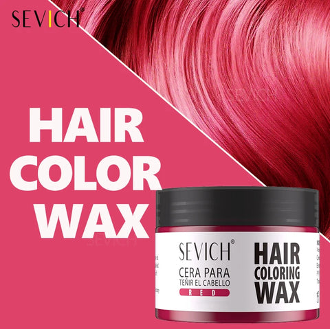 Hair Colour Wax Temporary  Hair Color Wax Easy To Wash DIY Hairs Dyed Mud Long Lasting Paint Coloring Cream Colored Hair Dye