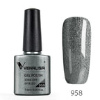 Venalisa 7.5ml Fashion Shiny Soak Off UV Gel Nail Gel Polish Cosmetics Nail Art Manicure Nails Gel Polish Tips Nail Varnish