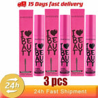 5D Waterproof Mascara Eyelashes Lengthening Long Lasting Silky Lash Black Eyelashes Extension Make Up Beauty Eye Korean Cosmetic