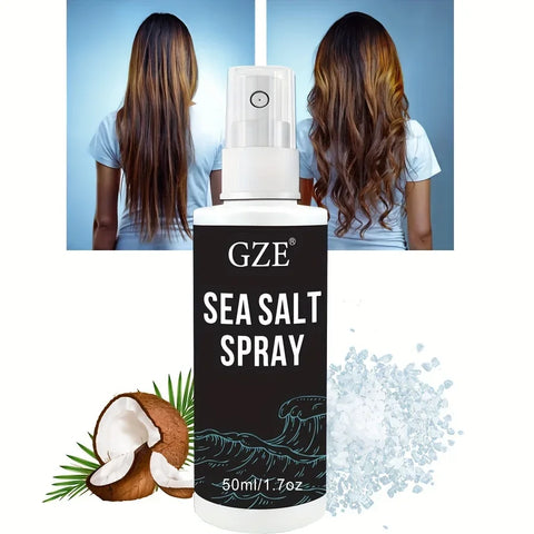 GZE Natural Sea Salt Spray for Hair Men & Women, Adds Instant Volume, Texture, Thickness, & Light Hold | Texturizing & Thickenin