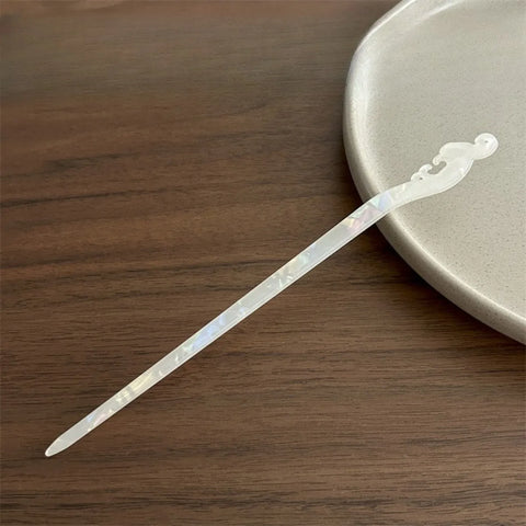 Fashion Acetate Resin Chopsticks Chinese Style Hair Sticks Women Hairpins Hair Clip Headwear Wedding Hair Jewelry Accessories