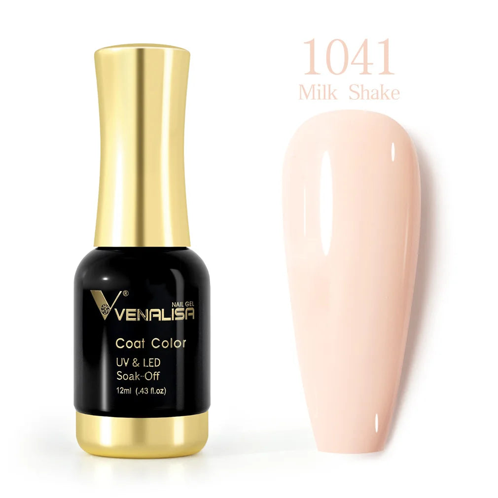 Venalisa 12ml Platinum Gel Nail Polish Super Shiny Effect Nail Gel Perfect Soak off UV&LED Nail Color Foil Chrome Gel Polish