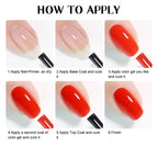 Arte Clavo Transparent Nude Pink Color Jelly Gel Nail Polish Semi Permanent 15ml Top Coat Soak Off UVLED Varnish Nail Art Design