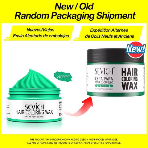 SEVICH 120g Hair Colour Wax Easy To Wash DIY Hairs Dyed Mud Dye for Eyebrow Beards Coloring Styling Temporary Hair Colour Cream