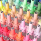 1pc 15ml Milky Jelly Nude Gel Nail Polish Transparent Colors Sheer White Pink Gel Nail Kit For Salon 68 Color