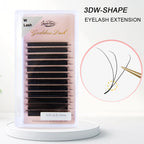 Goddess W3D 4D 5D 6D Eyelash Extension W Style Faux Mink Natural Soft Bloom Lash Automatic Flowering Premade Fans Volume Eyelash