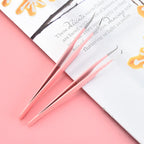 1PC Anti-static Precision Fiber Tip Tweezer Eyelash Extension Eyebrow Set Stainless Steel Beauty Precision Tweezers Makeup Tools