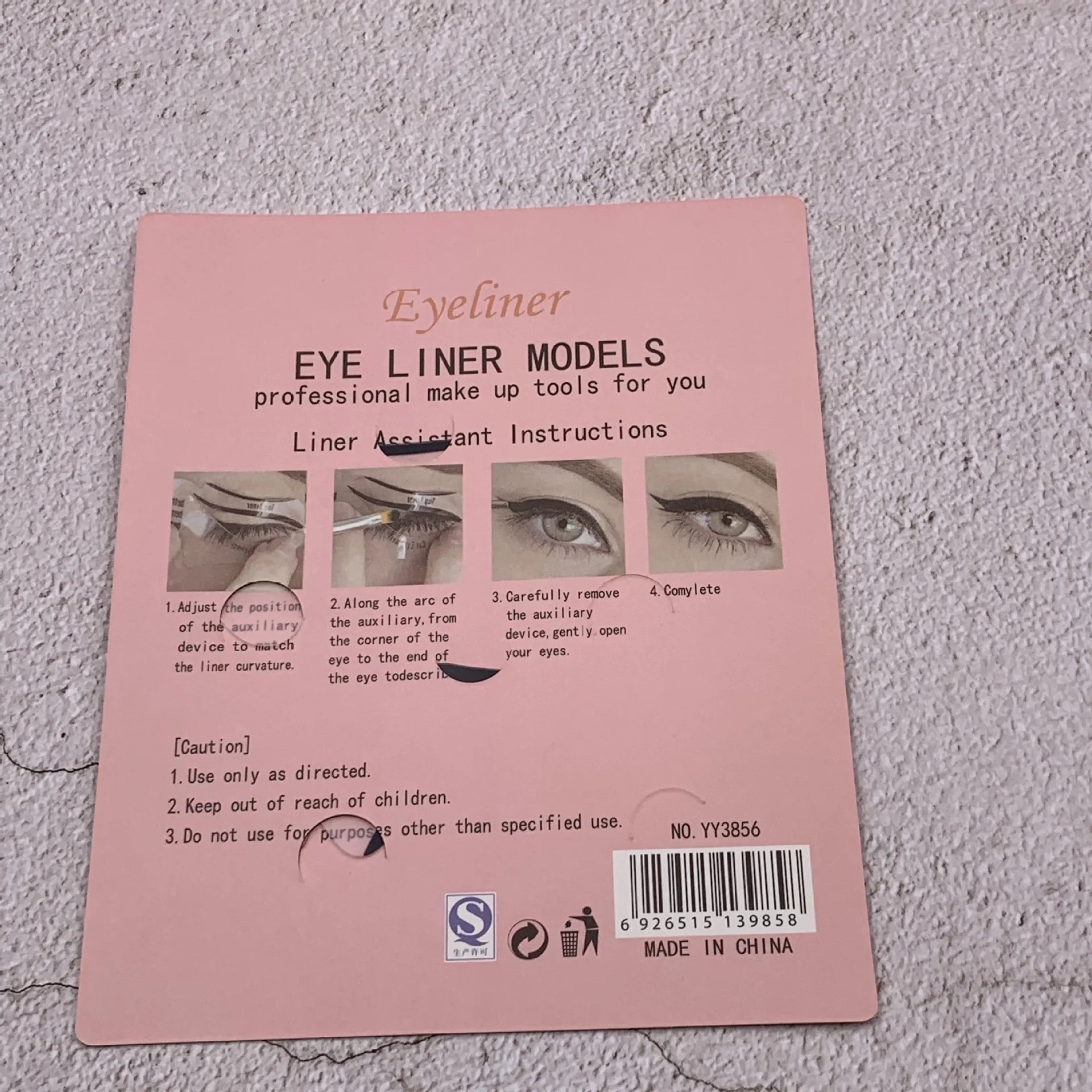 2pcs/bag Cat Eyeliner Smokey Eye Template Shape Model Fashion Eyeliner Card Stencil Eye Makeup Stencils