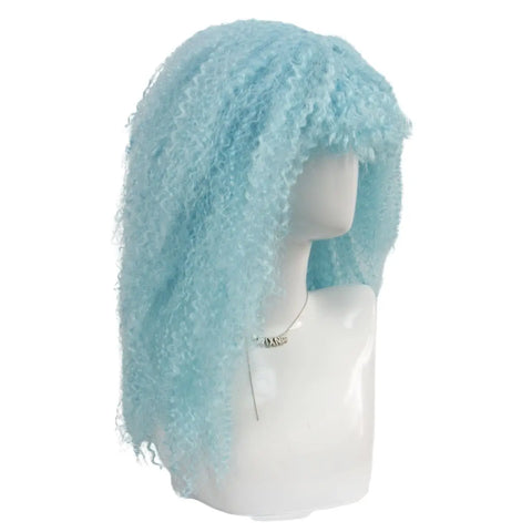 Fashion Colorful Gradient Fluffy Short Hair Multicolor Synthetic Fiber Wig April Fool's Day Halloween Christmas Party