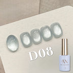 MIANEL 12ML 1-12pcs Jiannan Bistro Cat Eye Gel Nail Polish Blue Nails White Nails Pink Nails Nail Art Use Nail Supplies