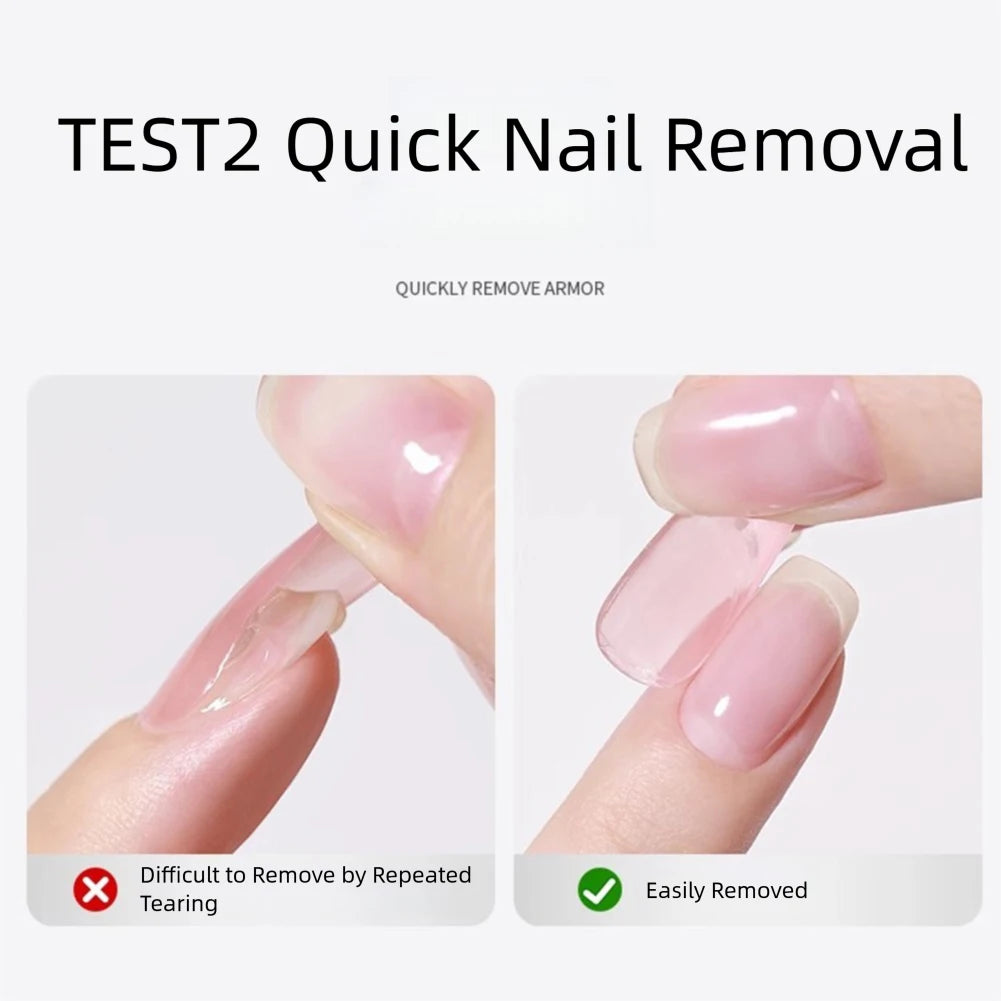 80ml Sponge Nail Gel Remover Press On Fake Nail Adhesive Dissolver Removal Liquid Gentle Non-Damaging Quick Removal Debonder
