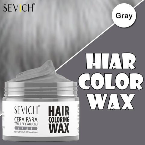 13 Color Hair Colour Wax DIY Hairs Dyed Mud Easy To Wash Long Lasting Dye for Eyebrow Beard Coloring Temporary Hair Colour Cream