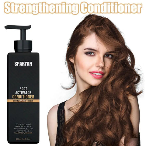 SPARTAN Strengthen Hair Growth Shampoo Improves hair's strength and elasticity strengthens roots Smoothing Hair Care