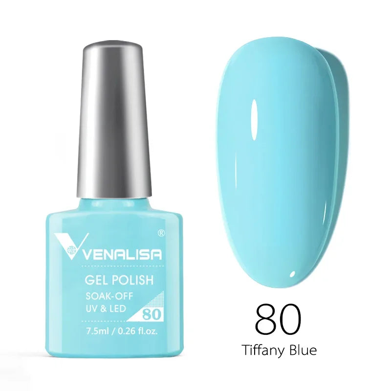 Venalisa VIP4 Nail Gel Polish HEMA/TPO FREE Full Coverage Beautiful Semi Permanent Soak Off UV LED Gel Nail Polish Gel Lacquer