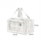 Wet-dry separation makeup bag portable toiletry bag travel essentials large capacity storage bag fitness swimming essentials